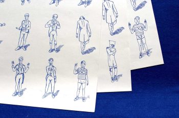 Beth Kettel 'I', 'II', 'II,I', A3 Riso Prints