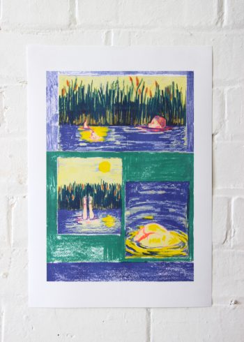 Collette Rayner - A3 Risograph Print